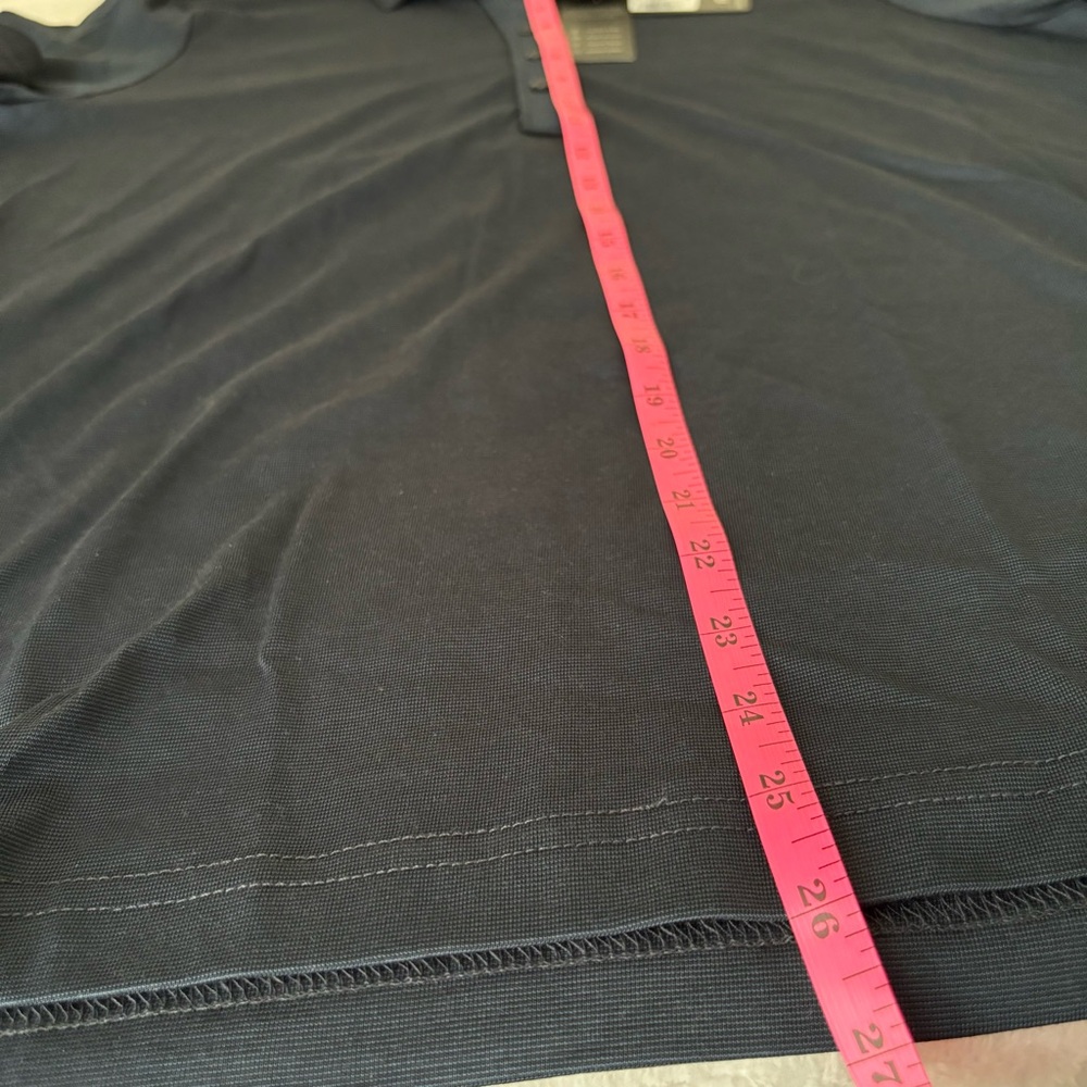 Travis Matthew Women's She Fancy 2.0 Polo Shirt Vintage Indigo/Black Size XL - Picture 12 of 12